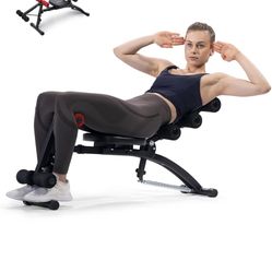 ⭐️NEW⭐️ MERACH Ab Machine, Multi-Functional Adjustable Ab Trainer, Sit Up Machine for Abdominal, Exercise Chair for Full Body Workouts 