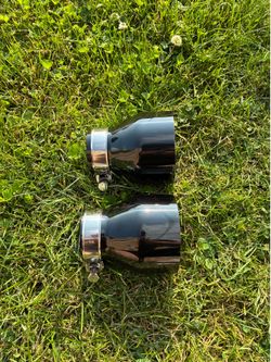 BMW M Performance Style Gloss Black Exhaust Tips