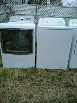 Lavadora y secadora
