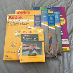 Kodak Premium Picture Paper Sheets For Inkjet Printers 