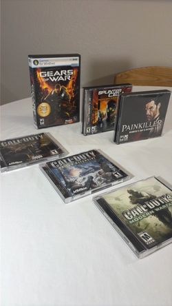 PC Game Lot – Call of Duty, Gears of War & More