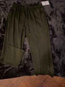 New Olive green ‘NEER’ sweatpants/joggers