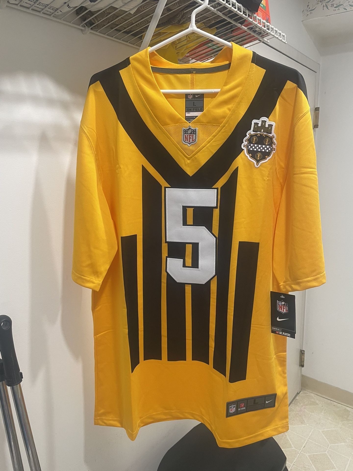Pittsburgh Steelers Jalen Ramsey stitched jersey size Large up to 2xl