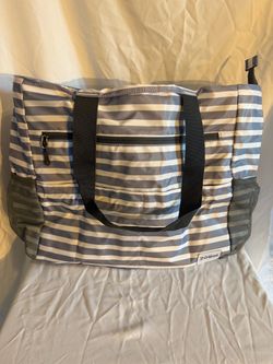 BNWT Striped Tote Bag & Smaller Bag By G4Free, Lightweight