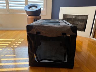 Medium EveryYay Going Places Stow and Go Portable Canvas Dog Crate
