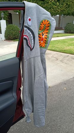 BAPE Shark Full-Zip Hoodie Grey