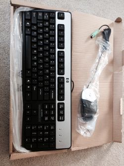 HP keyboard and mouse