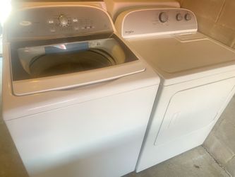 Whirlpool washer and dryer