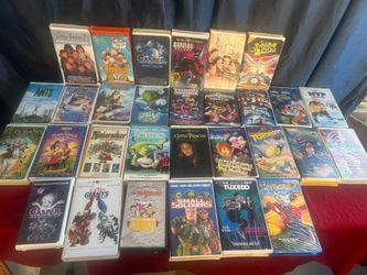 VHS Assorted Family Movies