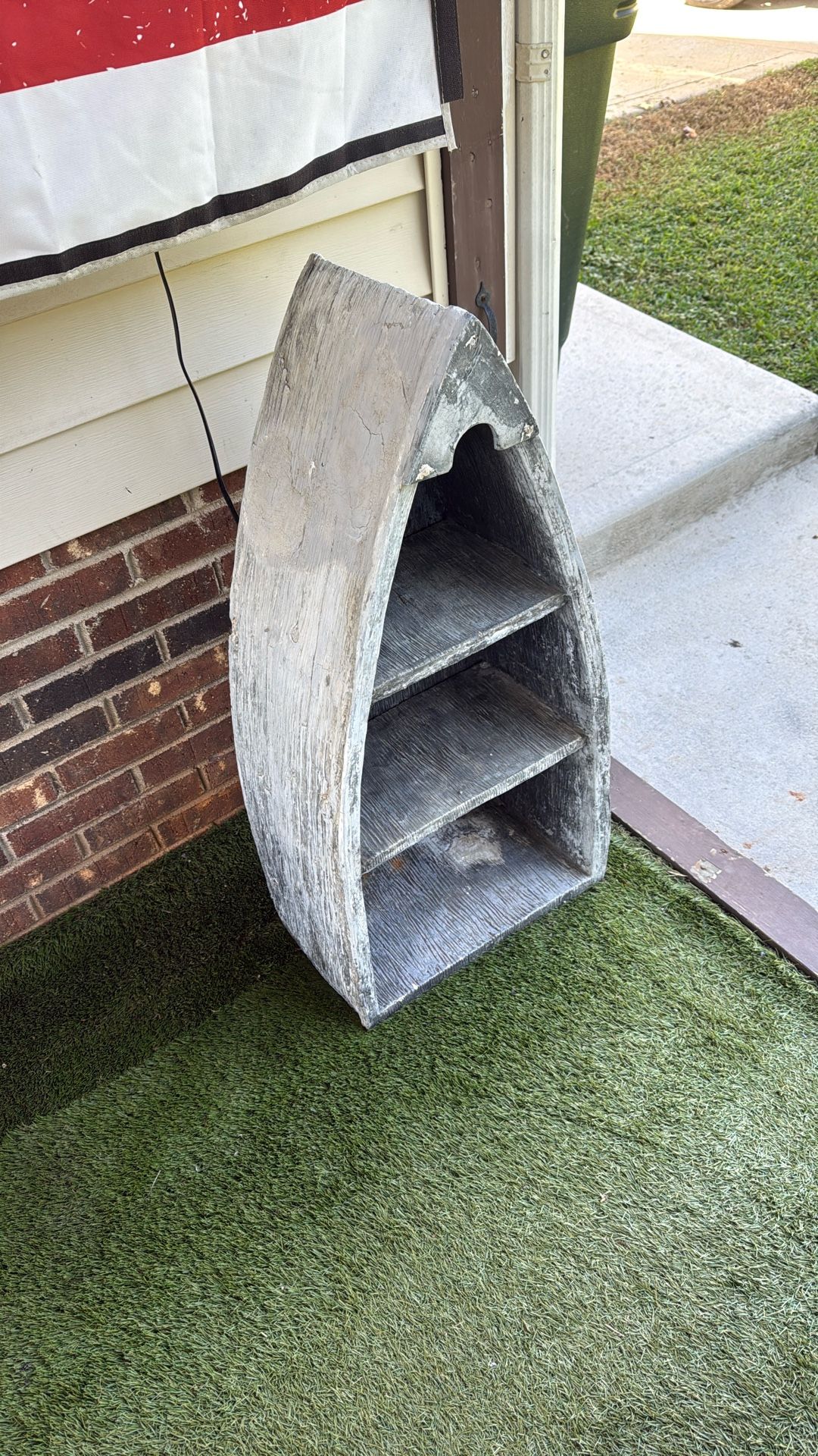 Decorated Boat With Shelves