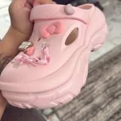Hello Kitty High Top Clogs 