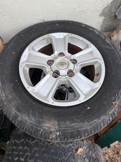 Toyota rims and tires