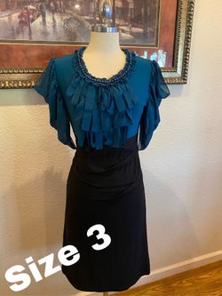 Blue dress