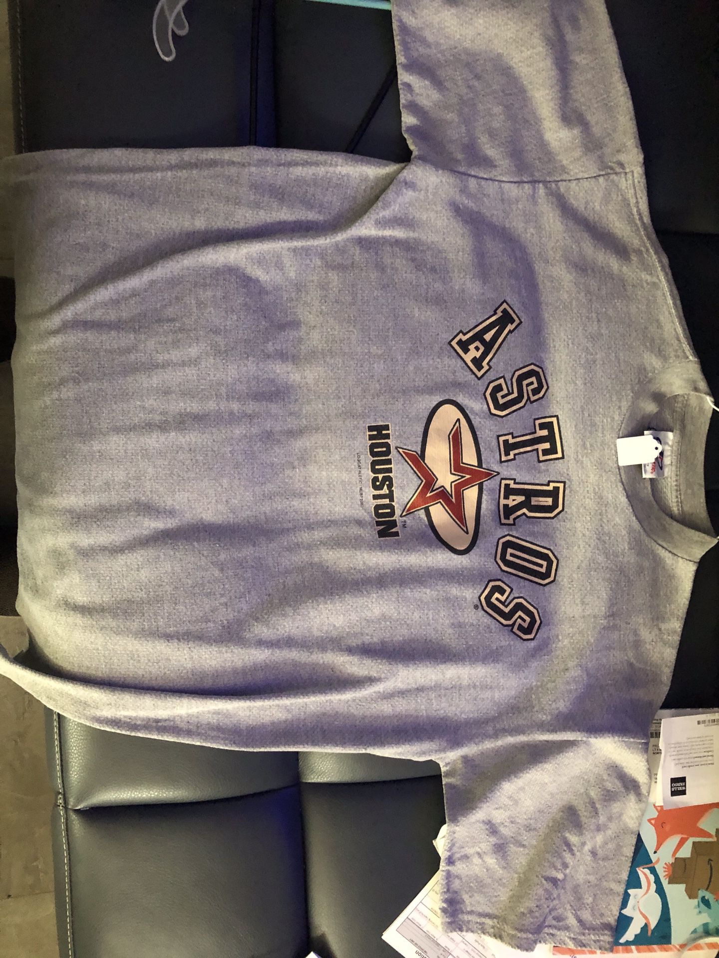 Houston Astros LogoAthletic Shirt