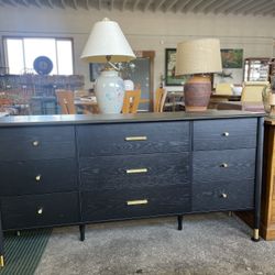 Modern Nine Drawer Dresser