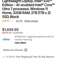 17 Inch LG Gram Laptop