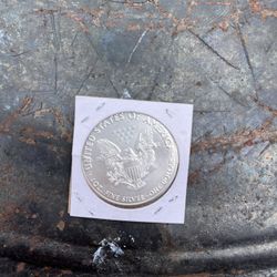 2021 US Silver Dollar 1 Troy Oz .999 Silver 