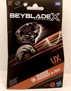 Beyblade X Rudder "Phoenix 4-70LF UX" Starter Pack Takara Tomy Hasbro Brand NEW