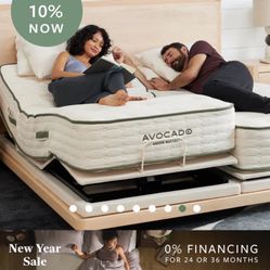 XL Twin Avocado Green Mattress 