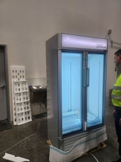 Refrigeradora Nevera de Exhibicion 2 puertas