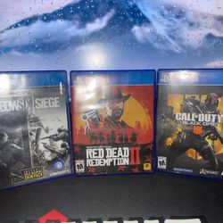 PS4 VIDEO GAMES