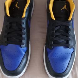 Nike Air Force 1 "Purple & Yellow " Size 14   LA LAKERS 