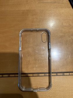 Clear iPhone XR case