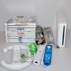 Nintendo Wii Console With Games