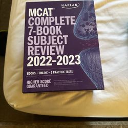 MCAT REVIEW BOOKS 