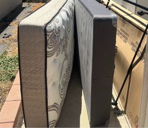 Free! Full size Mattress, Box Spring, Frame