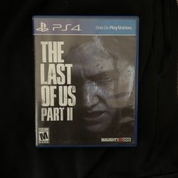 The Last Of Us Part ll PS4