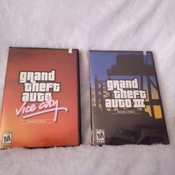 Grand Theft Auto lll And Grand Theft Auto Vice City PS2 