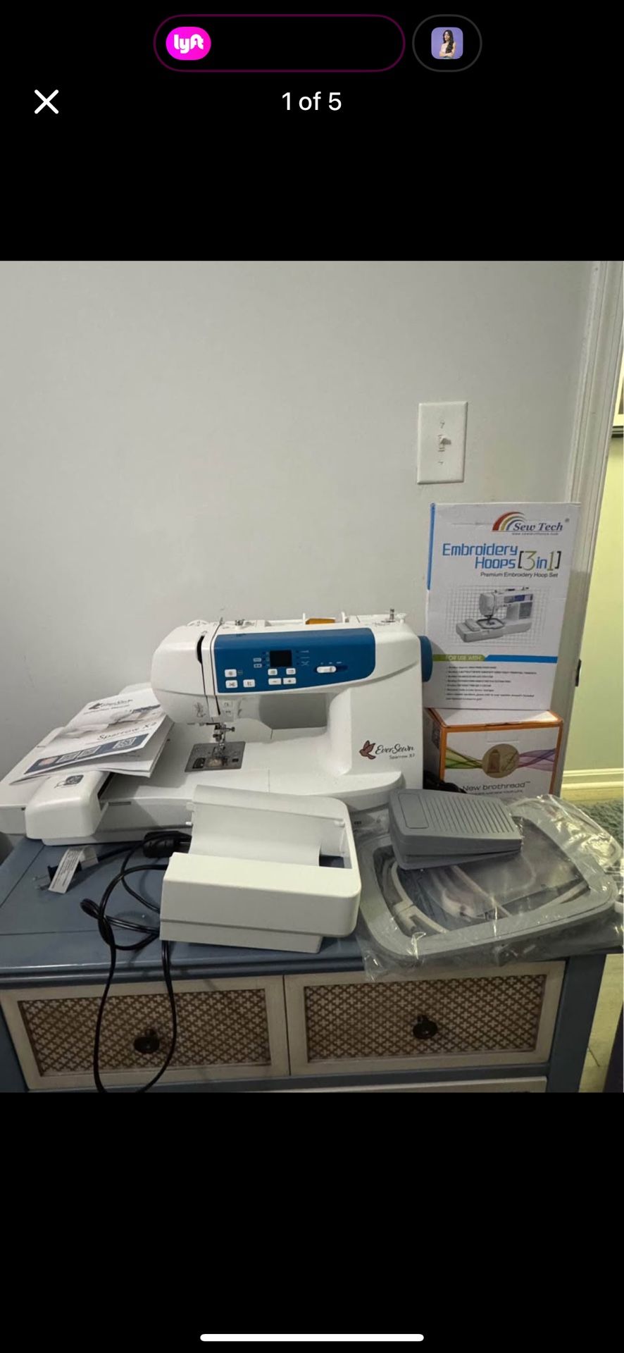 Eversewn Sparrow X2 Embroidery Machine