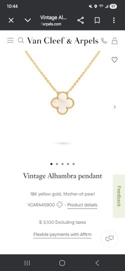 Van Cleef Vintage Necklace