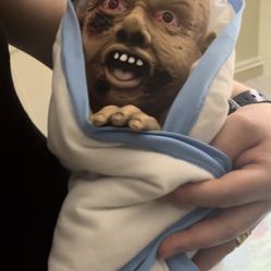 ROBBIE THE ZOMBIE BABY PUPPET