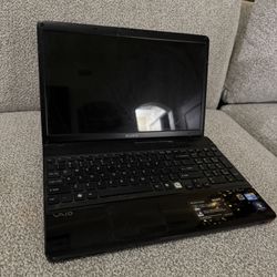 Sony Vaio Laptop 15.4 In Screen