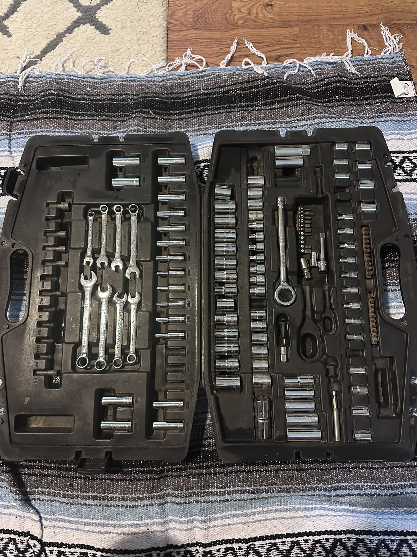 Socket & Wrench Set – Incomplete, Good Condition
