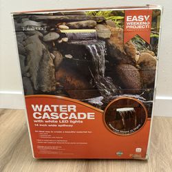 14 in. LED Lighted Waterfall Spillway