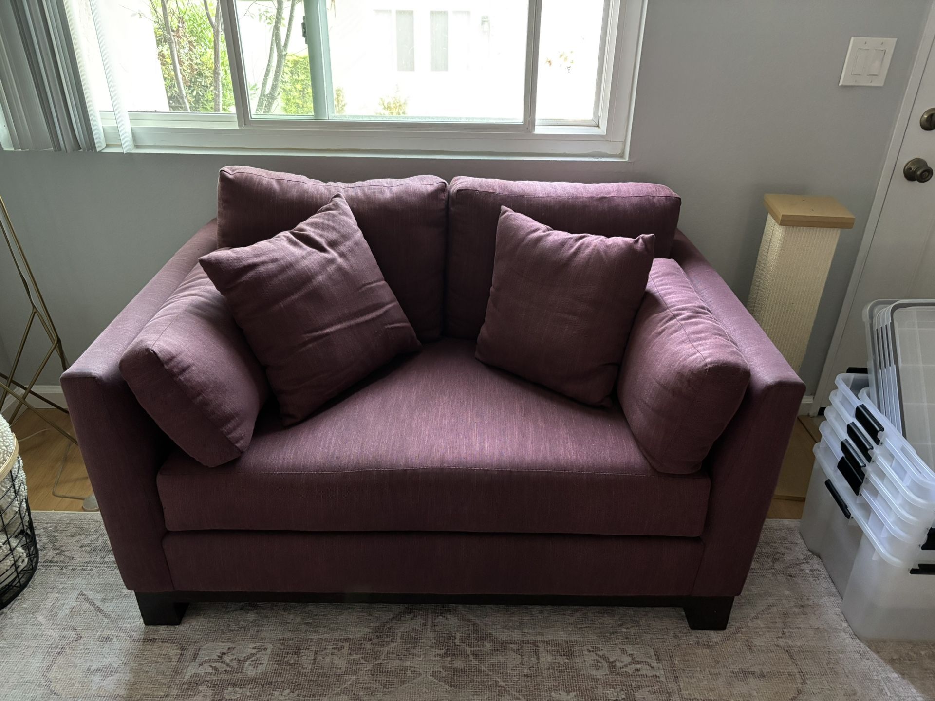 Two Loveseats