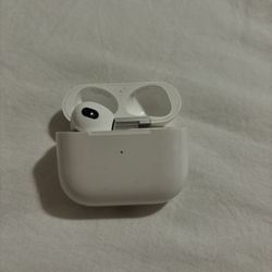 AirPods 3rd Generation (Model A2564) – Not Pro, No ANC Left Earbud + Charging Case (Original)