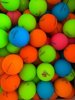 Titleist velocity Color golf balls $10 per dozen