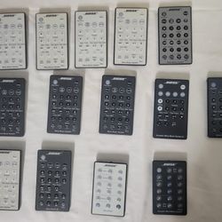 Various Bose Wave Music Remotes