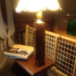 Book Case In Table With Lamp