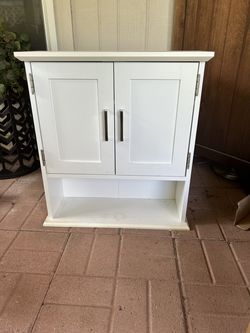 Solid Wood Bathroom Cabinet