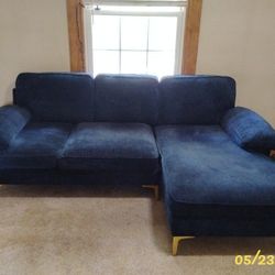 Sofa Chaise Blue