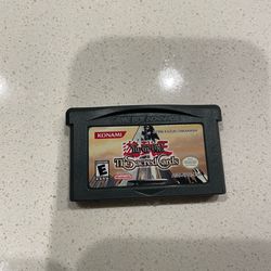 Yugioh the sacred cards GBA cartridge