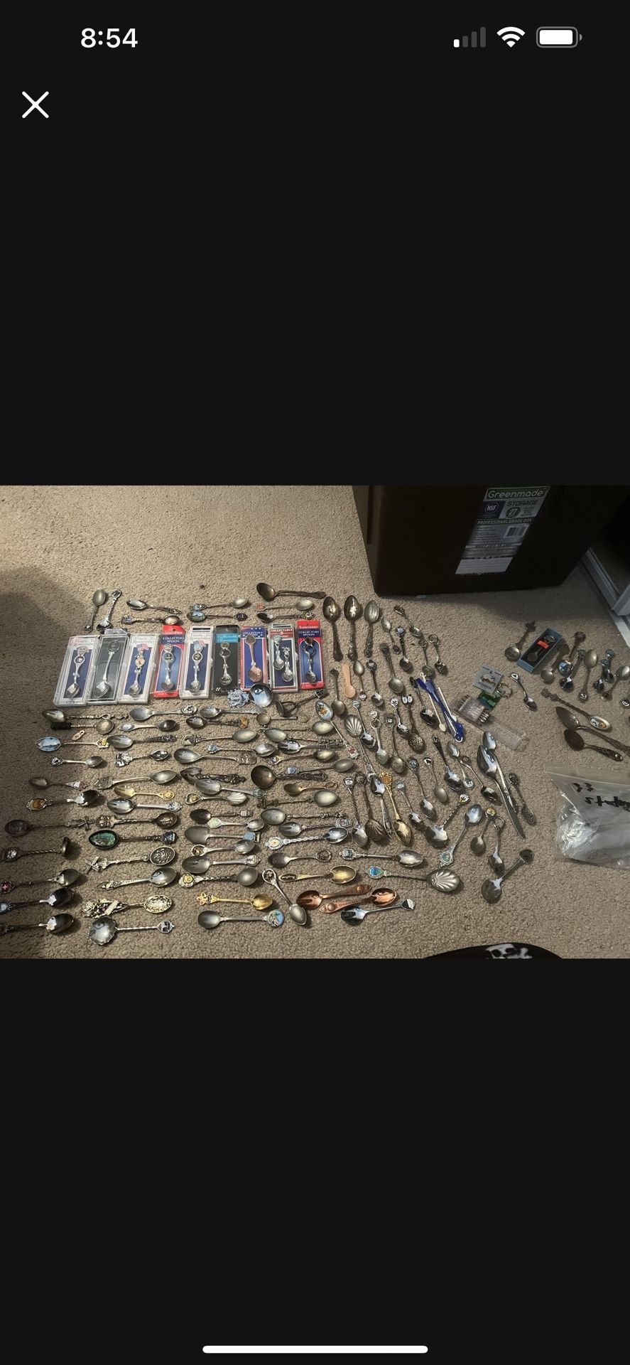 Over 150 Collectible Antique Spoons