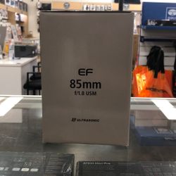 Canon EF 85mm F/1.8 USM FF Lens