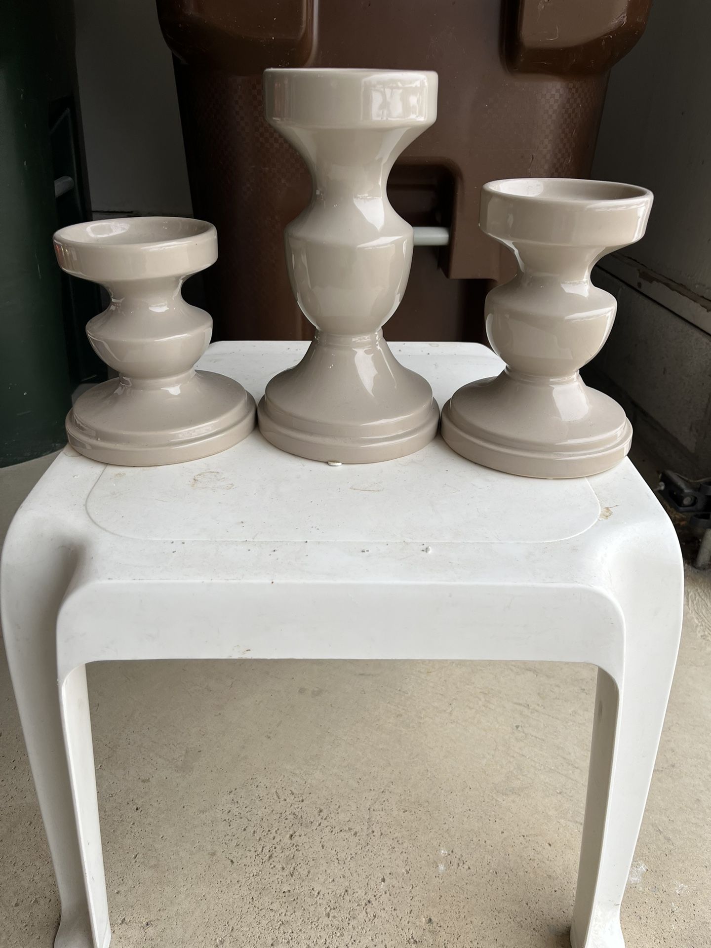 Candle Holders All 3 for $10.00