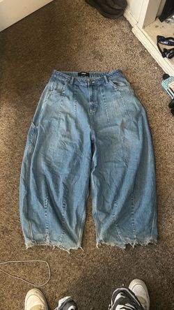 Jumpvck OG  Baggiest blue denim jeans